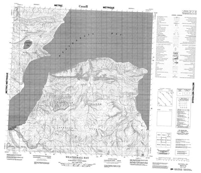 Weatherall Bay, NU (078H13 CanMatrix)