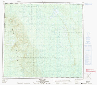 Ronald Lake, AB (074E13 CanMatrix)