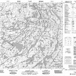 Schaefer Lakes, NT (075D03 CanMatrix)