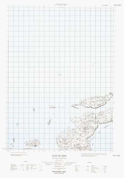 Bate Islands West, NU (077B05 CanMatrix)