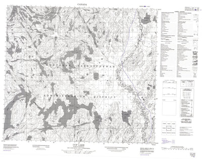 Cup Lake, SK (074B02 CanMatrix)