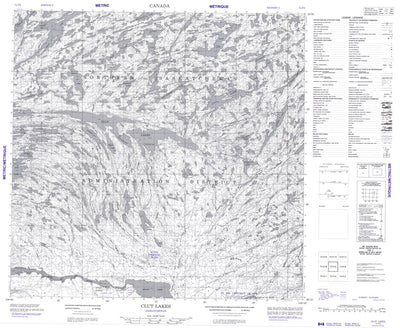 Clut Lakes, SK (074P05 CanMatrix)