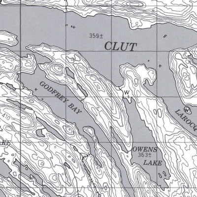 Clut Lakes, SK (074P05 CanMatrix)