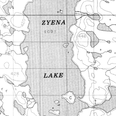 Zyena Lake, NT (075N13 CanMatrix)