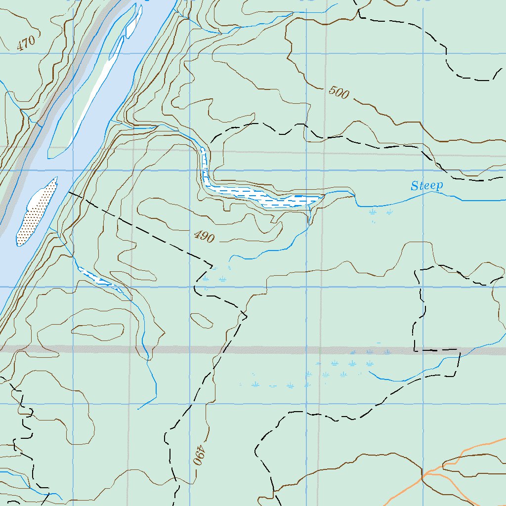 Shellbrook, SK (073G01 CanMatrix) Map by Natural Resources Canada Avenza Maps