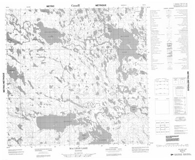 Macleod Lake, MB (064P04 CanMatrix)