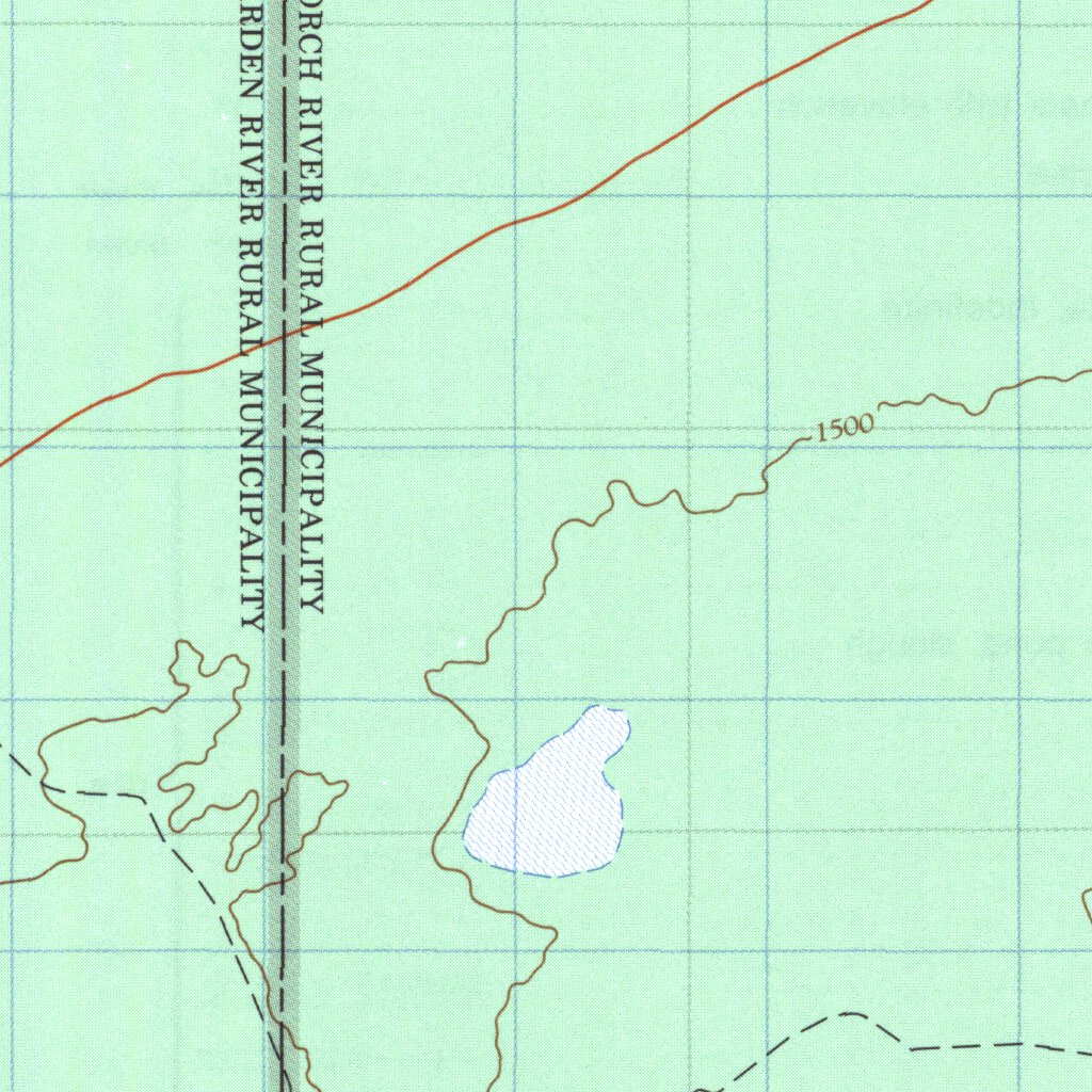 Weirdale, SK (073H06 CanMatrix) Map by Natural Resources Canada Avenza Maps