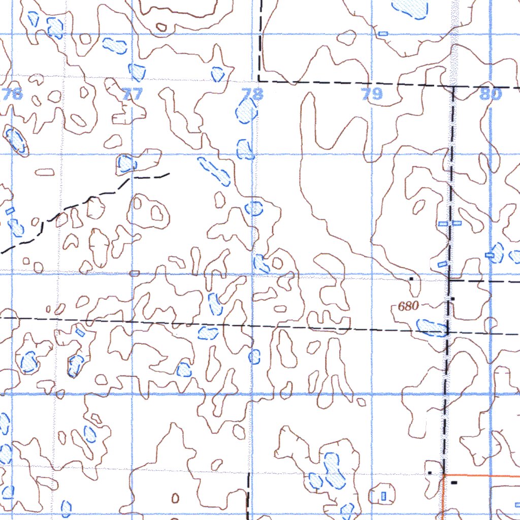 Chaplin, SK (072J07 CanMatrix) Map by Natural Resources Canada