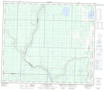 Calling River, AB (083P02 CanMatrix)