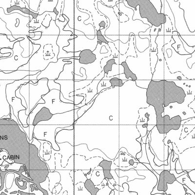 Caribou Lake, MB (064P08 CanMatrix)