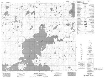 Mcleod Peninsula, MB (064H04 CanMatrix)