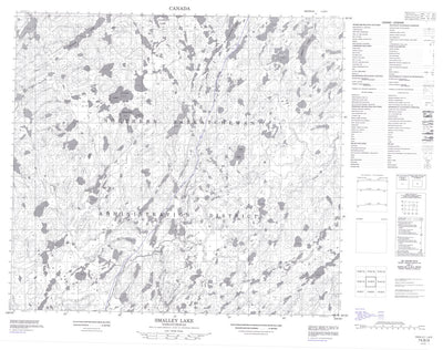 Smalley Lake, SK (074B09 CanMatrix)