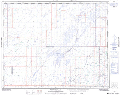 Kutawagan Lake, SK (072P10 CanMatrix)