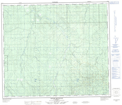 House Mountain, AB (083O04 CanMatrix)