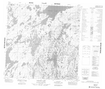 Tabane Lake, NU (065C12 CanMatrix)