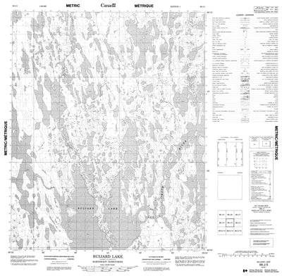 Buliard Lake, NU (066J03 CanMatrix)