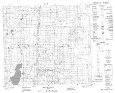 Red Earth Creek, AB (084B11 CanMatrix)