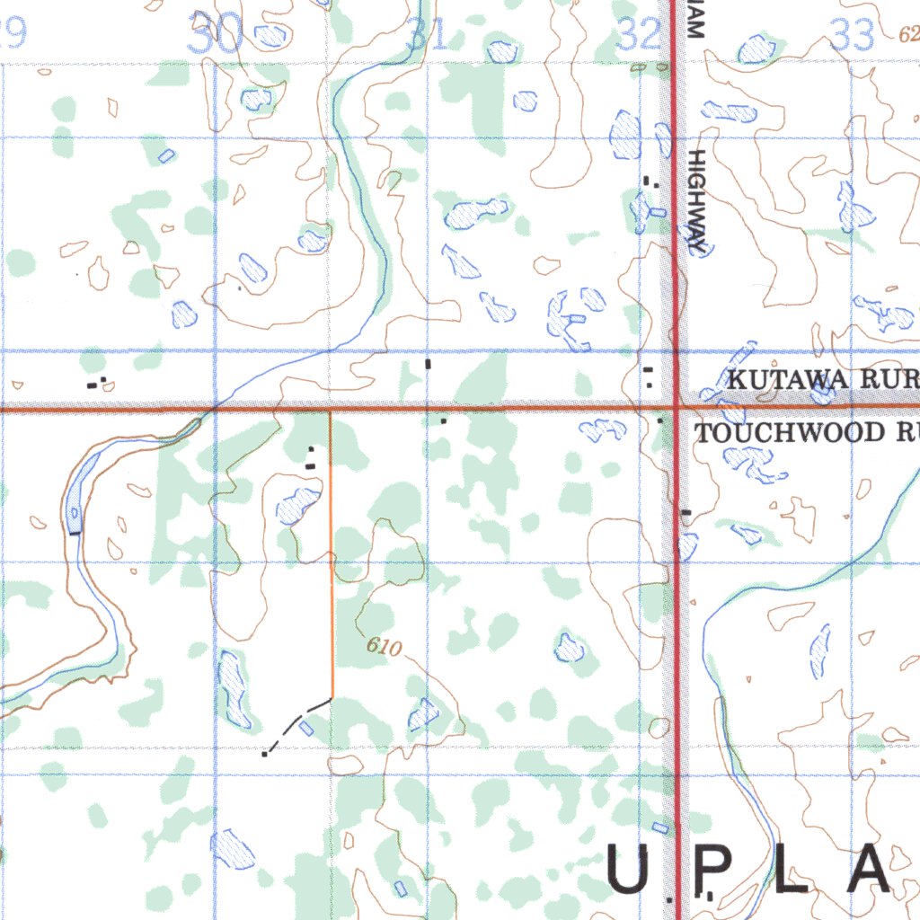 Semans, SK (072P07 CanMatrix) Map by Natural Resources Canada Avenza Maps