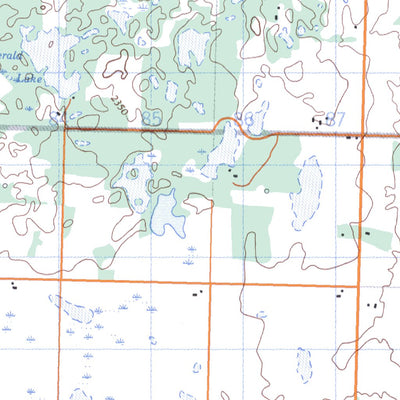 Astotin Lake, AB (083H10 CanMatrix)