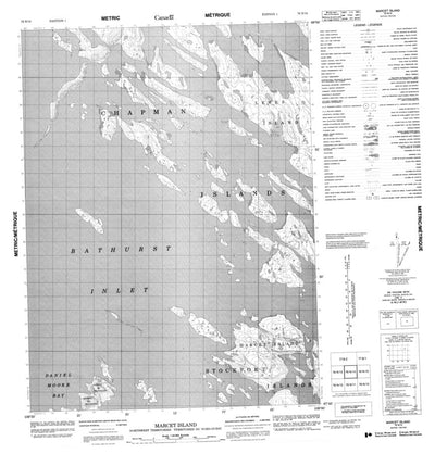 Marcet Island, NU (076N14 CanMatrix)