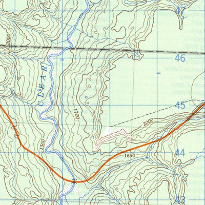Boundary Lake, AB (084D05 CanMatrix)