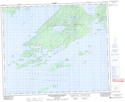 Crackingstone Peninsula, SK (074N07 CanMatrix)