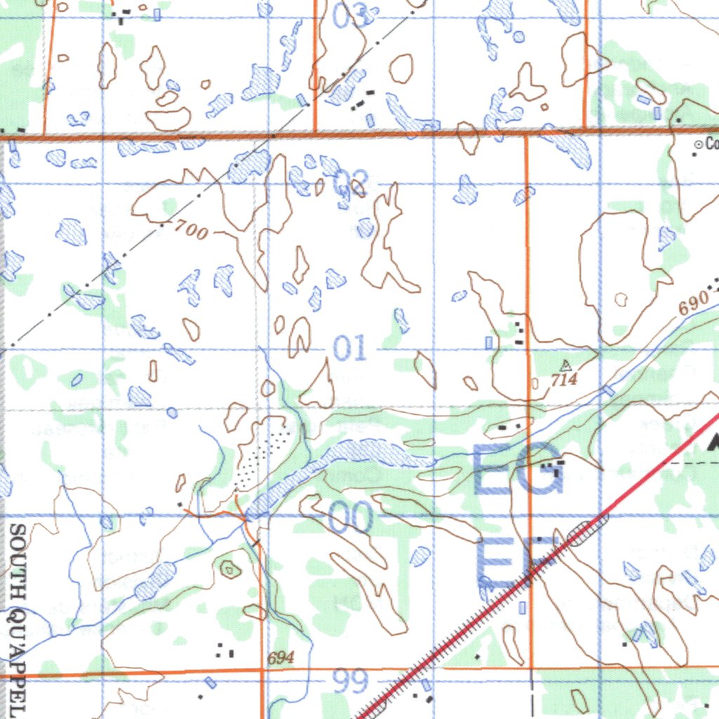 Edenwold, SK (072I09 CanMatrix) Map by Natural Resources Canada
