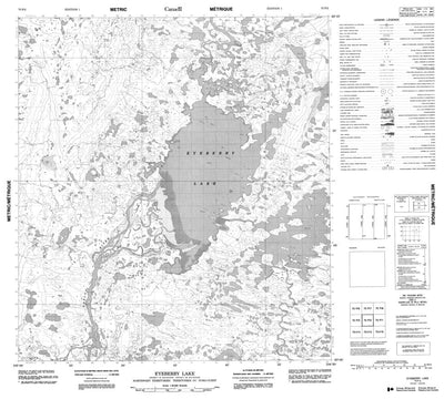 Eyeberry Lake, NT (075P02 CanMatrix)