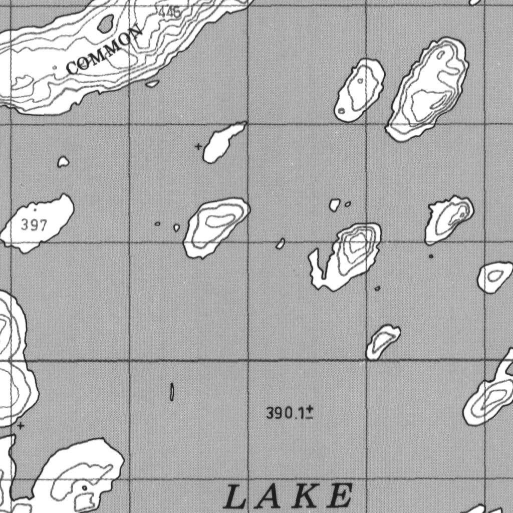 Offset Lake, NT (074P16 CanMatrix) Map by Natural Resources Canada ...