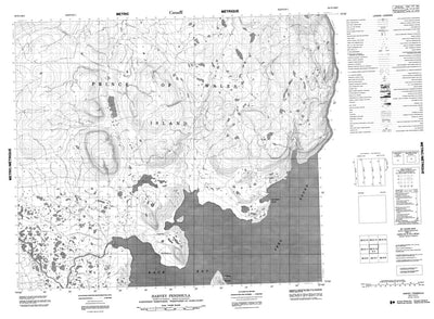 Harvey Peninsula, NU (068D10 CanMatrix)