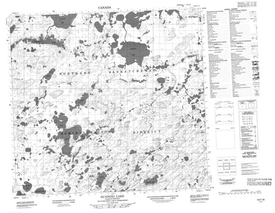 Dunning Lake, SK (074F16 CanMatrix)