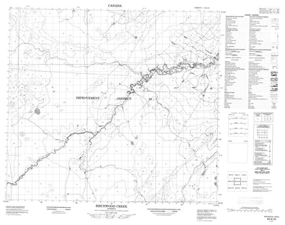 Birchwood Creek, AB (084A16 CanMatrix)