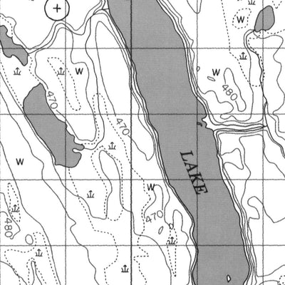 Alstead Lake, SK (073O11 CanMatrix)