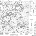 Breithaupt Lake, NT (075I11 CanMatrix)