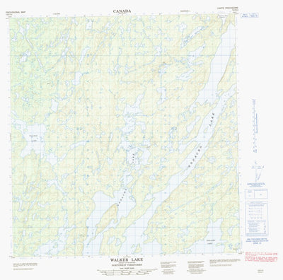 Walker Lake, NT (075F13 CanMatrix)