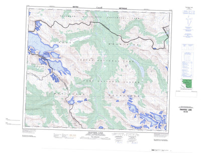 Twintree Lake, AB (083E06 CanMatrix)
