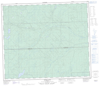 Jessie Lake, AB (083J15 CanMatrix)