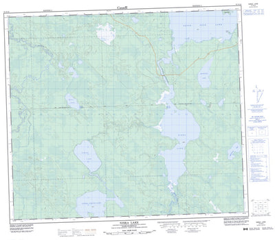 Niska Lake, SK (073N10 CanMatrix)