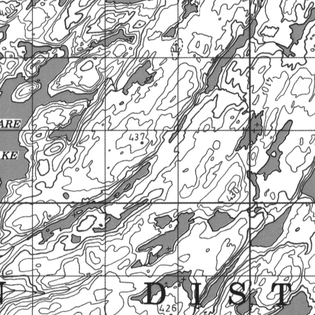 Lytle Lake, SK (074P06 CanMatrix) Map by Natural Resources Canada ...