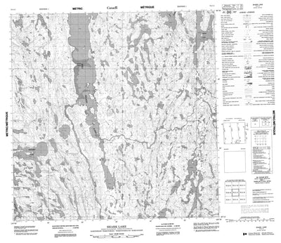 Shark Lake, NT (075C05 CanMatrix)