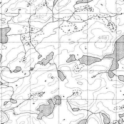 Huff Lake, NT (075J06 CanMatrix)