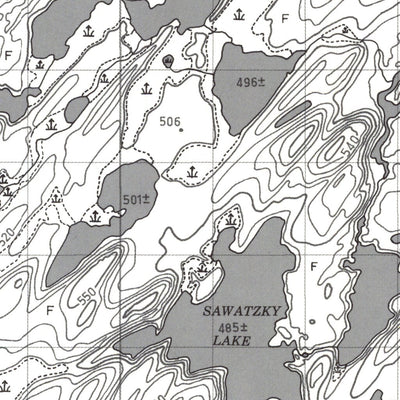 Blixrud Lake, SK (074I02 CanMatrix)