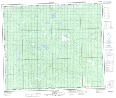 Timeu Creek, AB (083J10 CanMatrix)