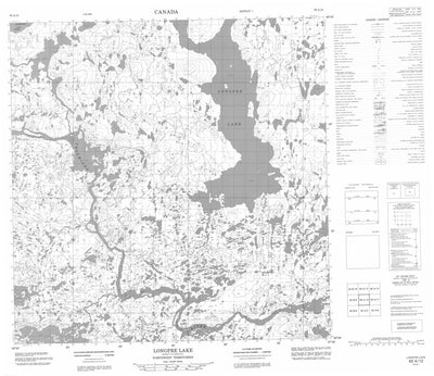 Longpre Lake, NU (065A12 CanMatrix)