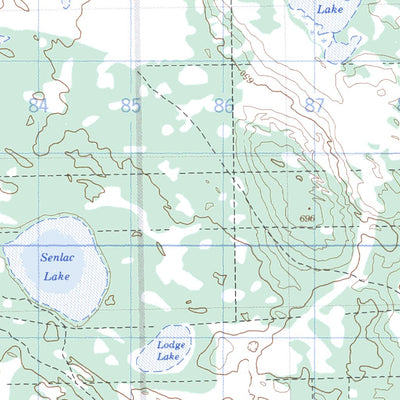 Eyehill Creek, SK (073C12 CanMatrix)