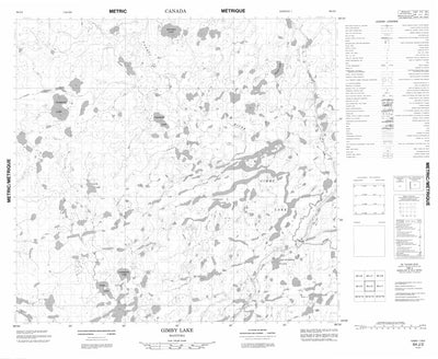 Gimby Lake, MB (064J02 CanMatrix)