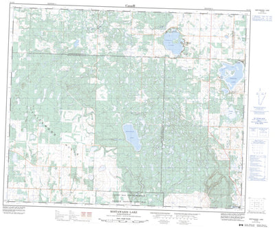 Mistawasis Lake, SK (073G03 CanMatrix)
