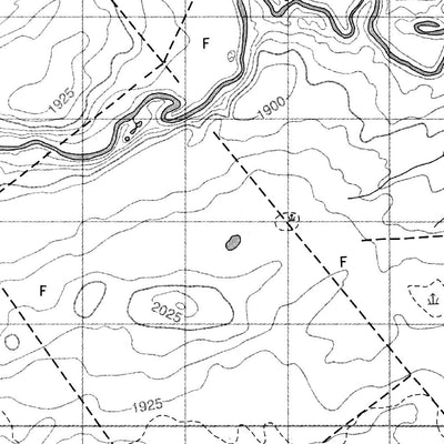Godin Lake, AB (084B01 CanMatrix)