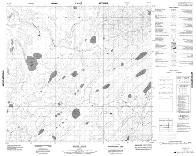 Audet Lake, AB (074E10 CanMatrix)