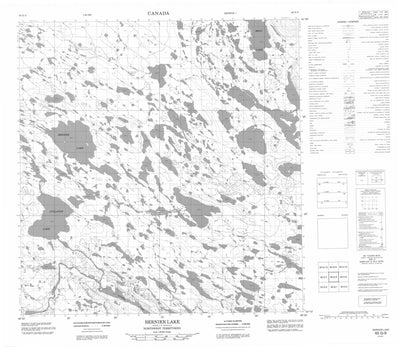 Bernier Lake, NU (065G08 CanMatrix)